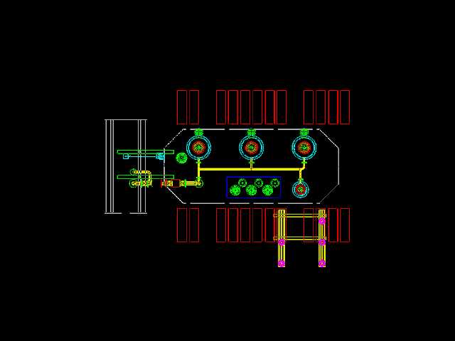 高压变电站组件-室外空气变电站-BIM