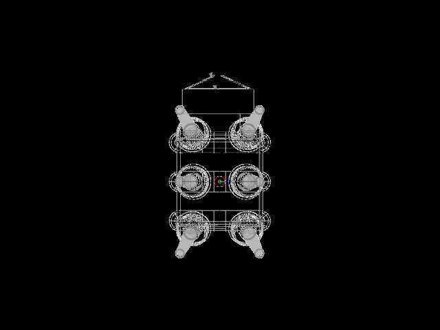 高压变电站组件-室外空气变电站-BIM
