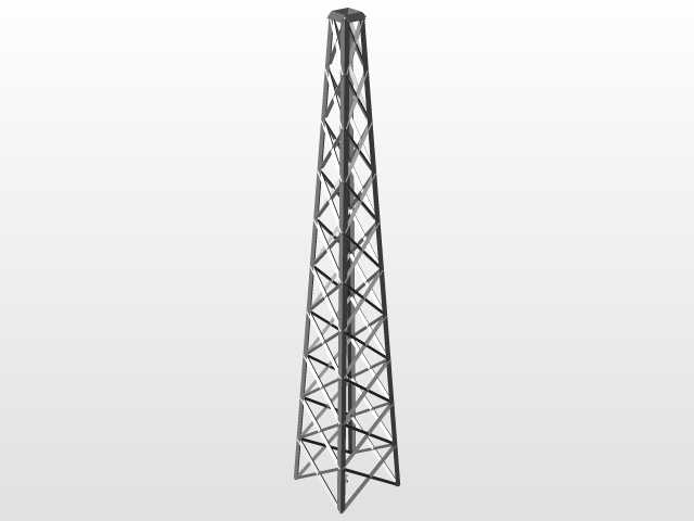 高压变电站组件-室外空气变电站-BIM