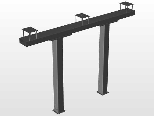 高压变电站组件-室外空气变电站-BIM