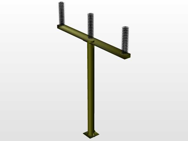 高压变电站组件-室外空气变电站-BIM