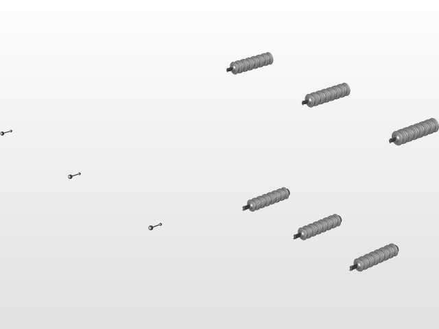 高压变电站组件-室外空气变电站-BIM