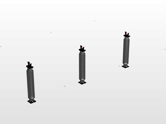 高压变电站组件-室外空气变电站-BIM