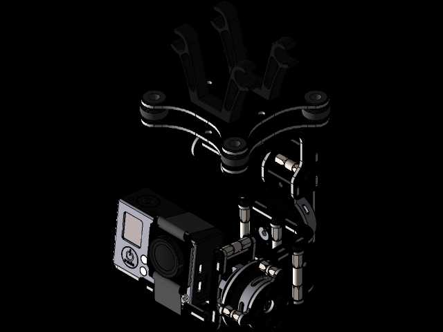 用于GoPro的ActionCam万向节