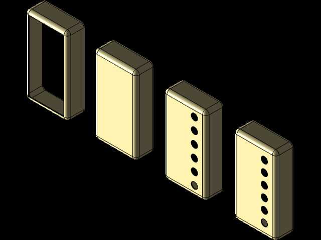 Humbucker住房