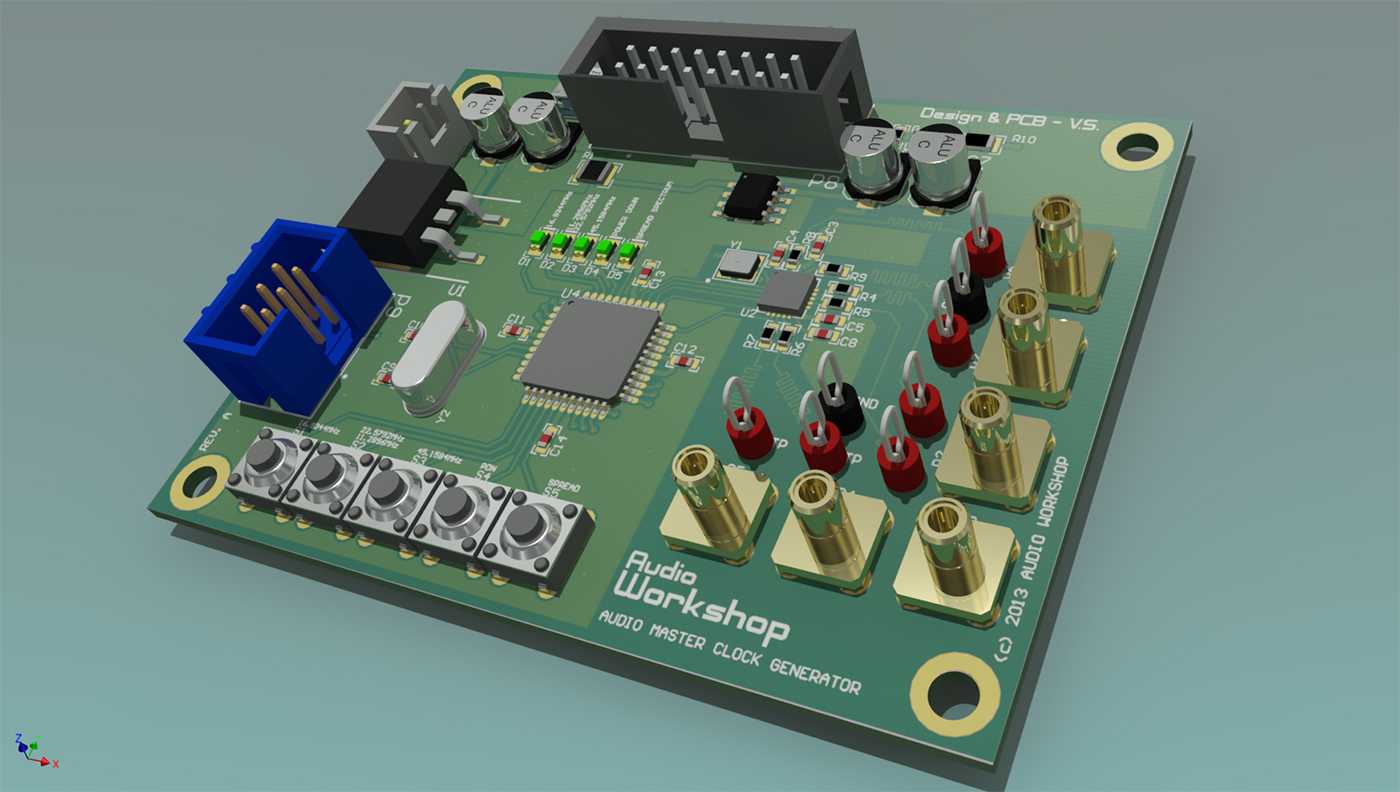 音频时钟发生器PCB