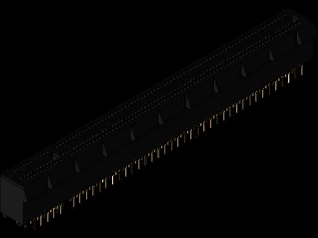 PCIe焊接插槽(x1至x16)