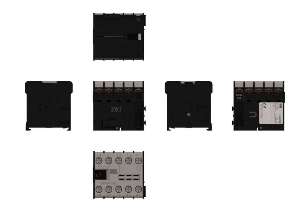 ΢�ͽӴ���CAW04-31-00D23 6A 24V-WEG/�Ӵ���