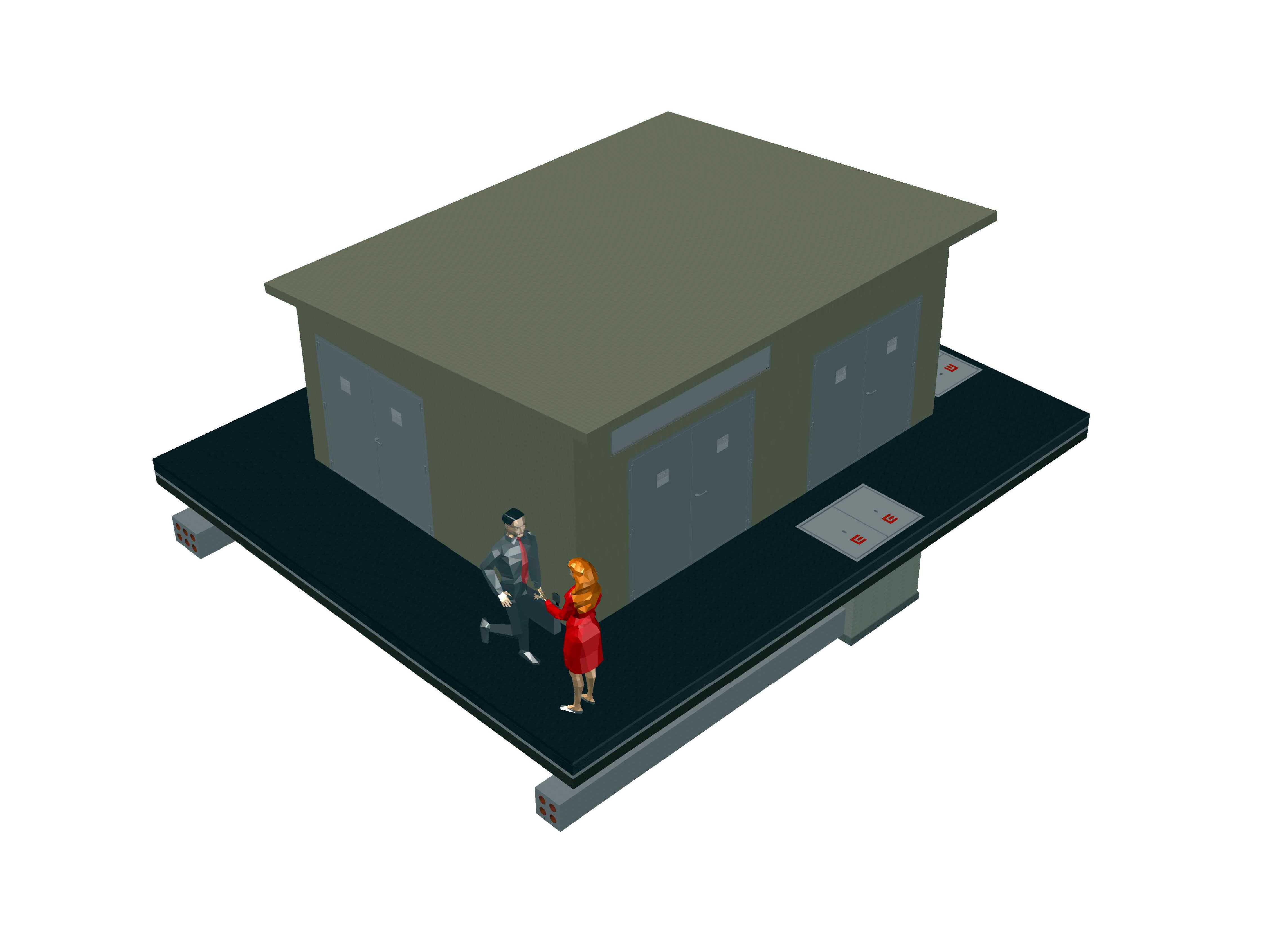 ���վ��2 x 800 kVA-20/0.4 kV