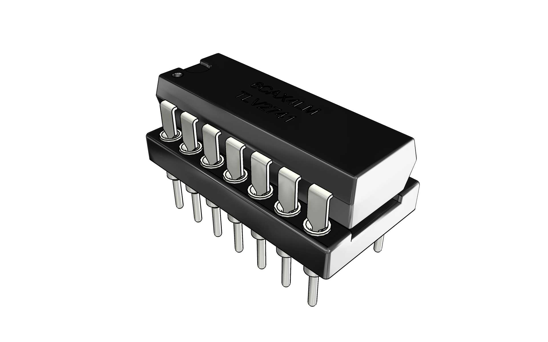 TLV2741操作放大器。