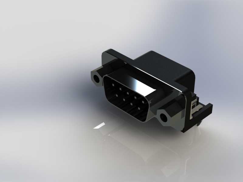 D-Subֱ��PCB��װ
