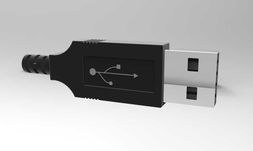 Usb插头(thesourcecad.com)