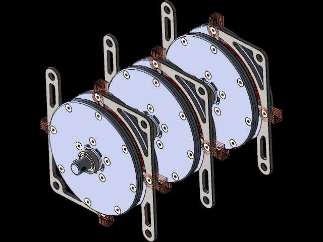 ULTRAFLEX4x4实验发电机双背对背哈尔巴赫阵列。
