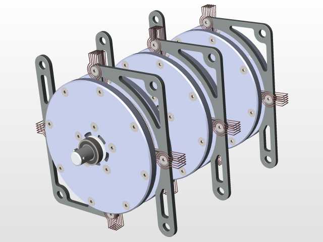 ULTRAFLEX4x4实验发电机双背对背哈尔巴赫阵列。