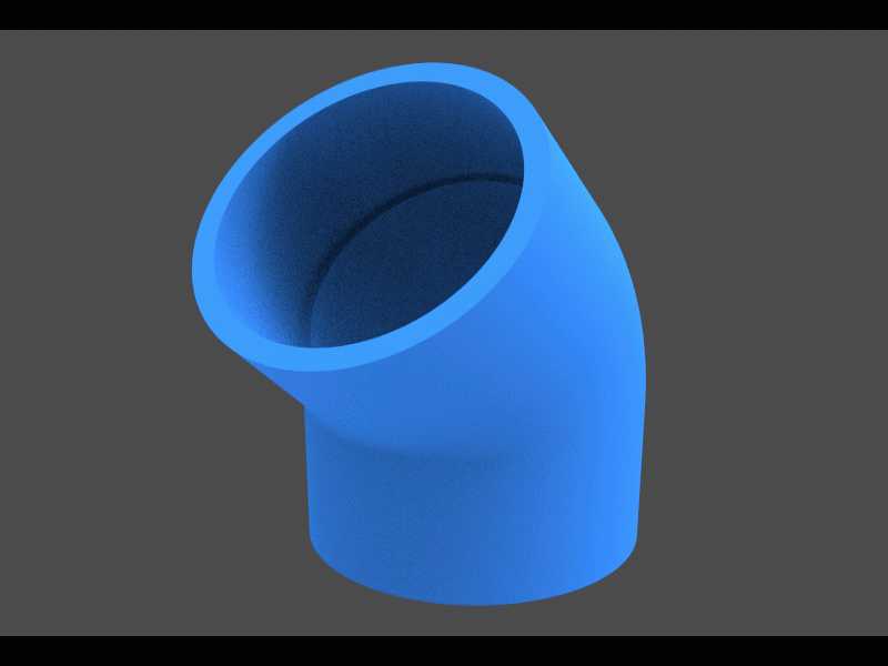 Elbow45\u PVC\u SolidWorks\u����