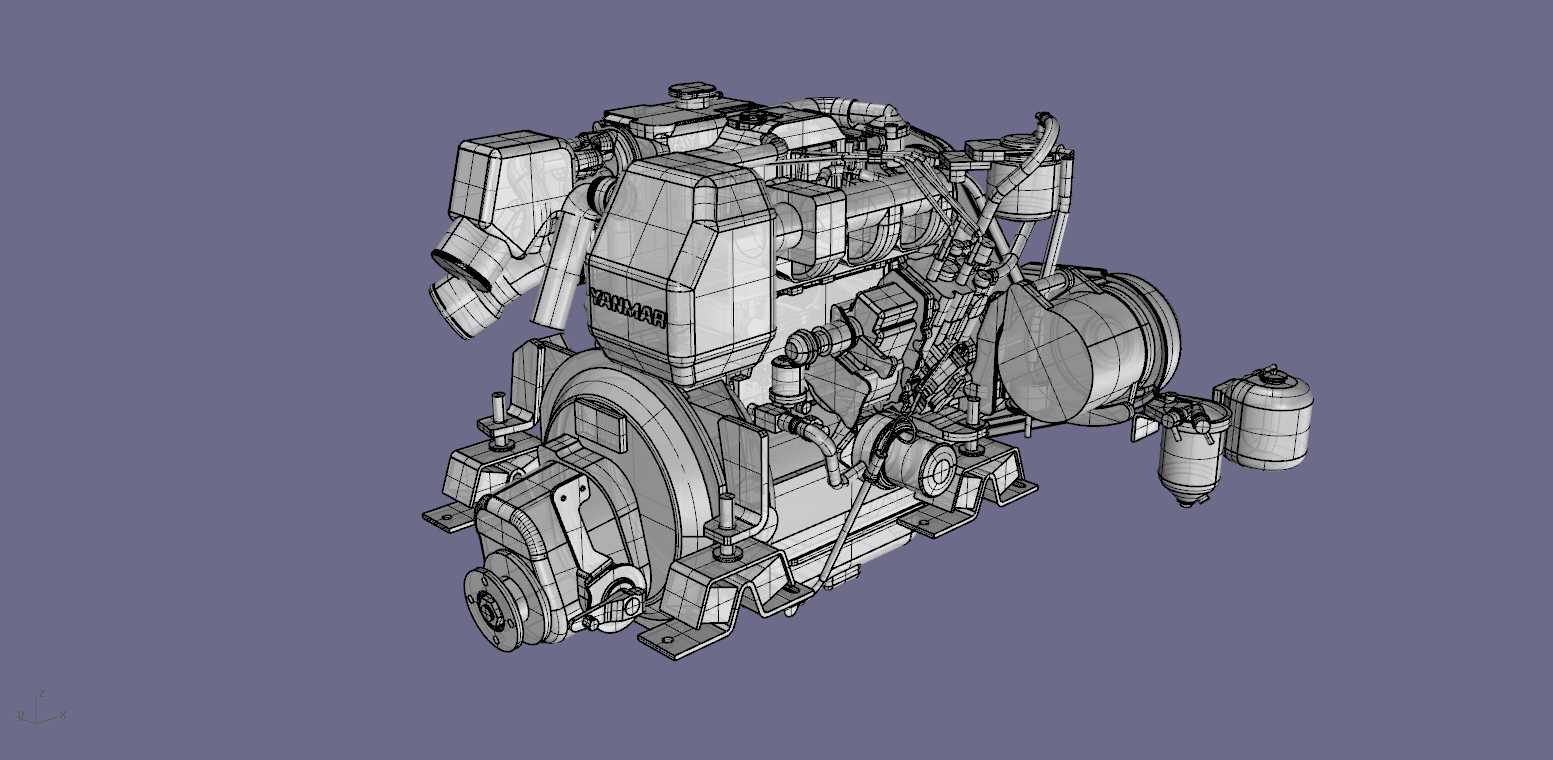 Yanmar 3JH5E 40����