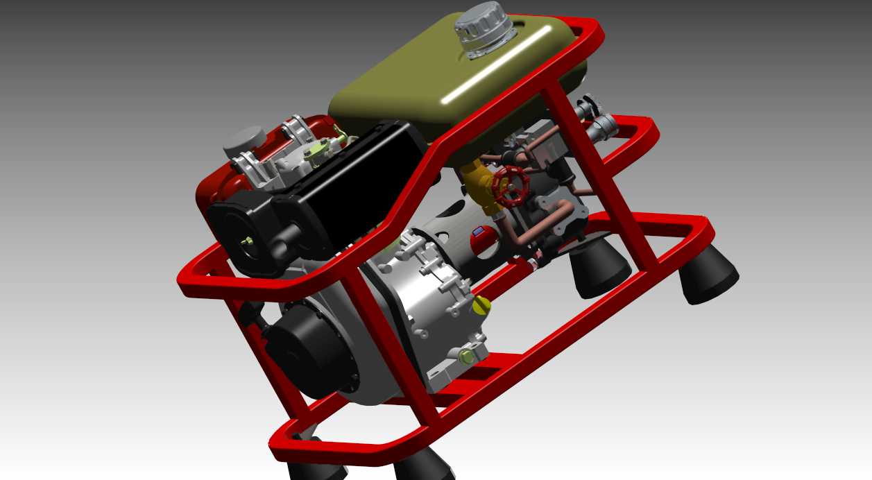 液压动力装置10hp 32lit