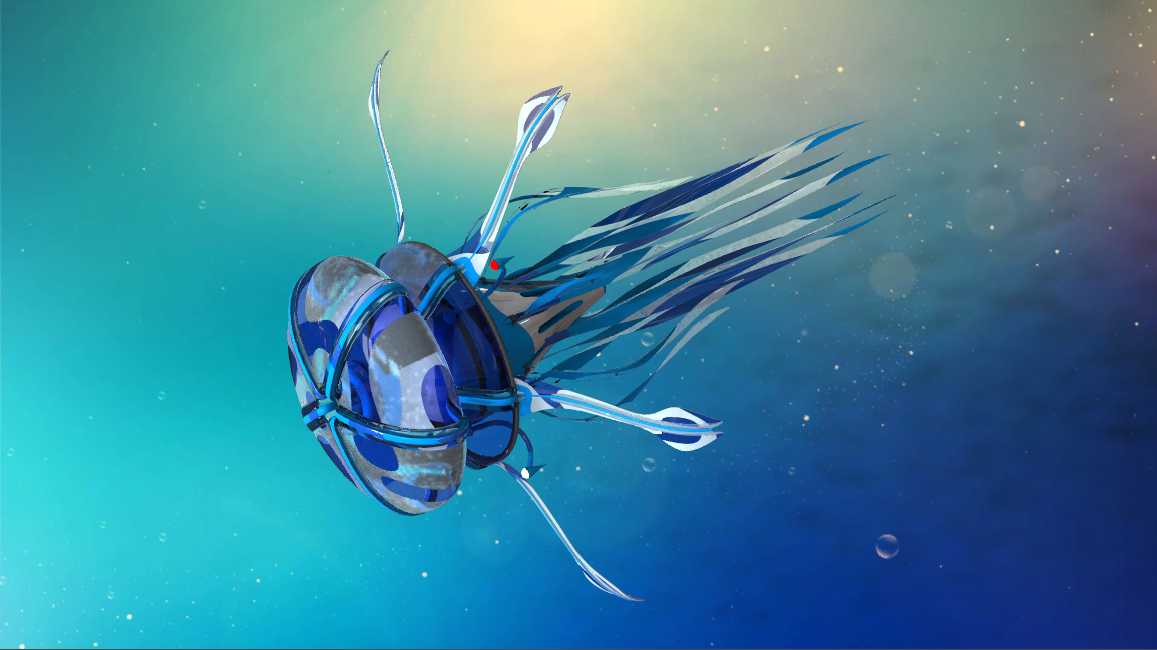 Aurelia Aurita又名水母远程深海探测器概念图