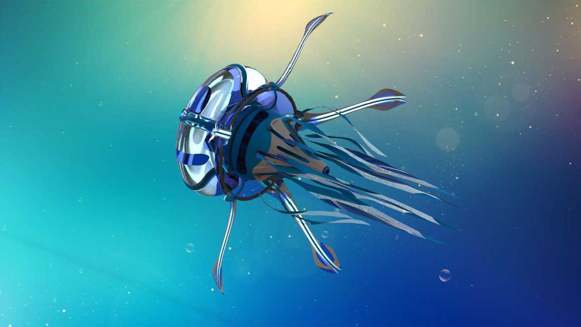 Aurelia Aurita又名水母远程深海探测器概念图