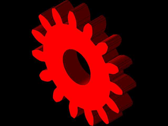 Solidworks中的方程驱动渐开线直齿圆柱齿轮齿形