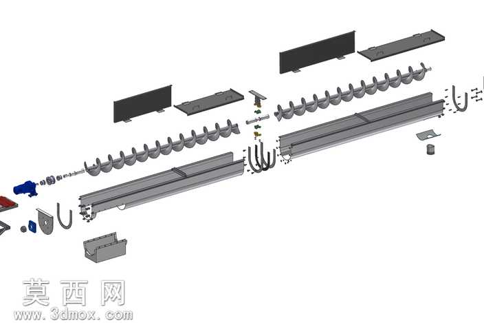 导体Helicoidal(transportadorde材料)