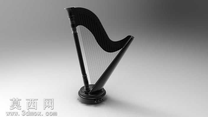 竖琴音乐仪器