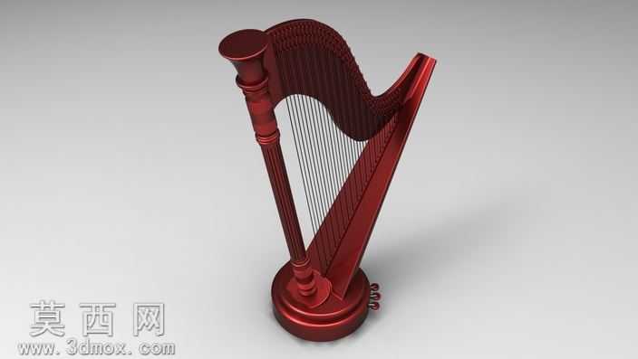 竖琴音乐仪器