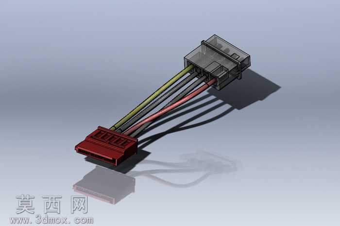 IDESATA电源线组件与路线