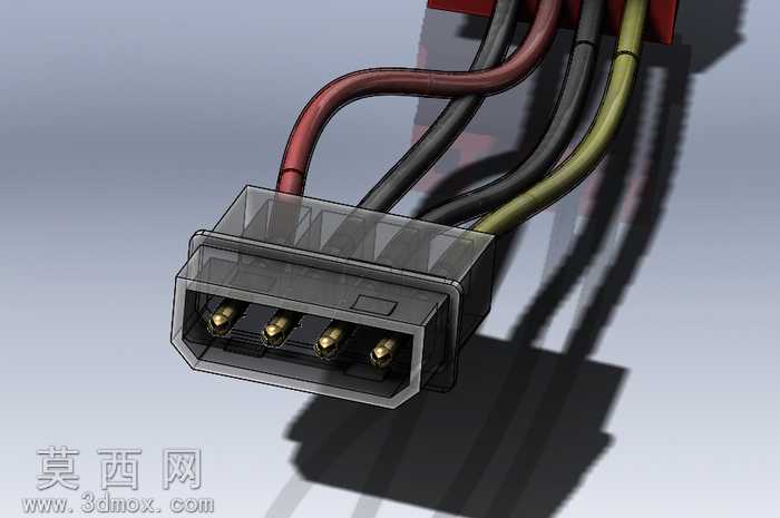IDESATA电源线组件与路线