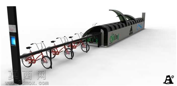 Cycling_electric自行车停车位