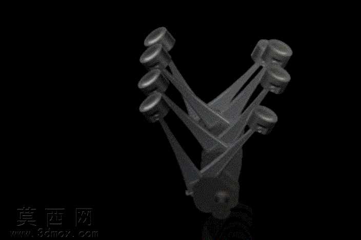 V8发动机的工作概念