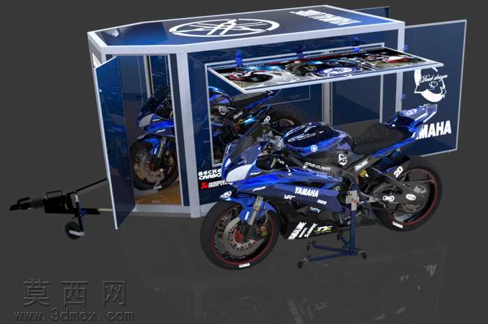 雅马哈R6remorque(拖车)
