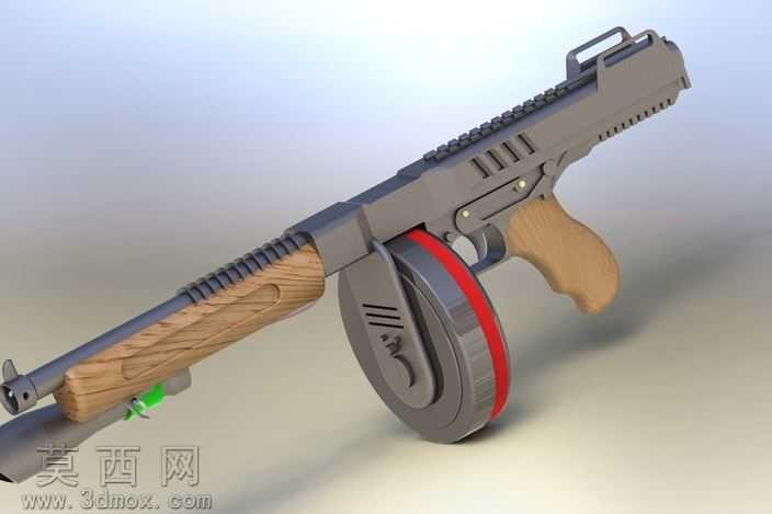 �Զ�������ɭ��ǹ3dģ��
