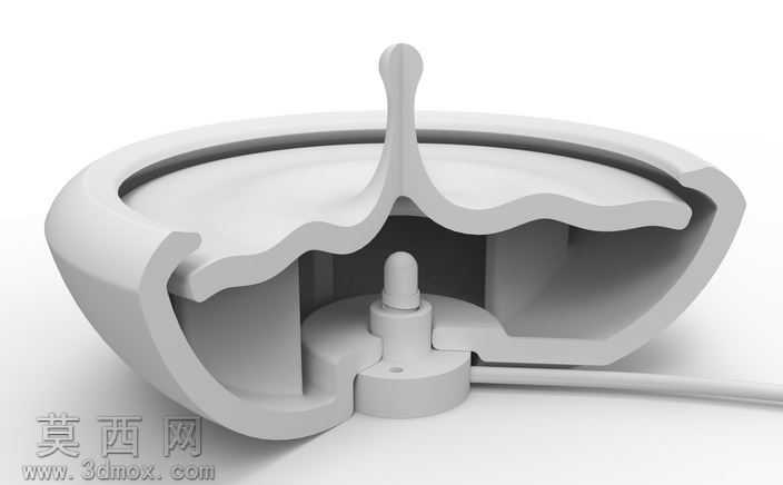 FIGULO闪屏灯:3D打印陶瓷心情照明