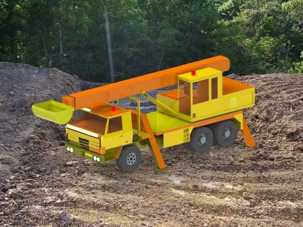 Tatra815起重机都会为之着迷到SW教程