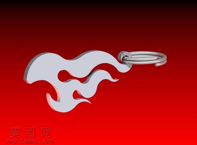 钥匙链开瓶器(火焰设计)
