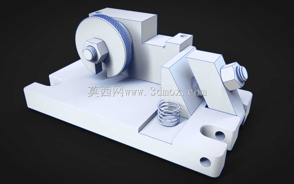 请求-离合器臂铣削夹具