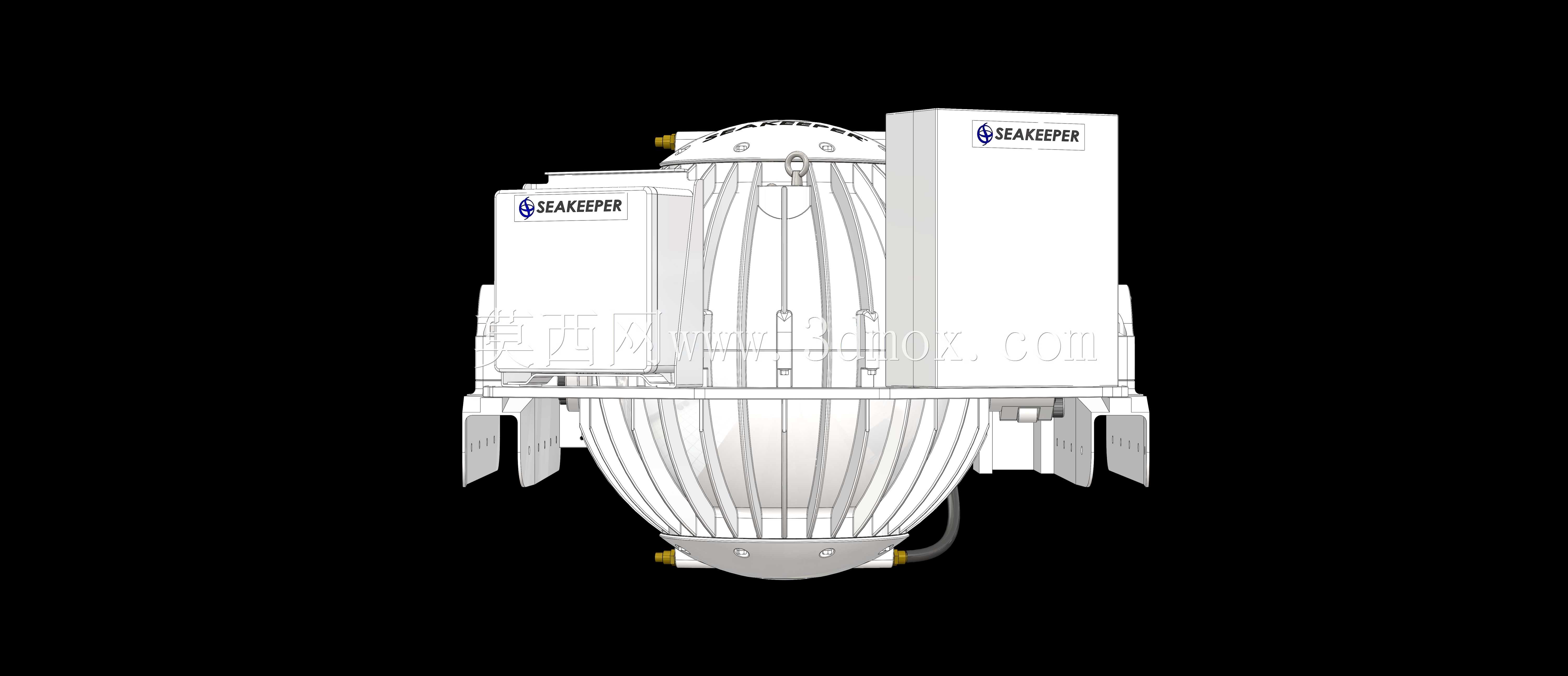 ���������ȶ�����Seakeeper M8000���ⲿ������ͼ