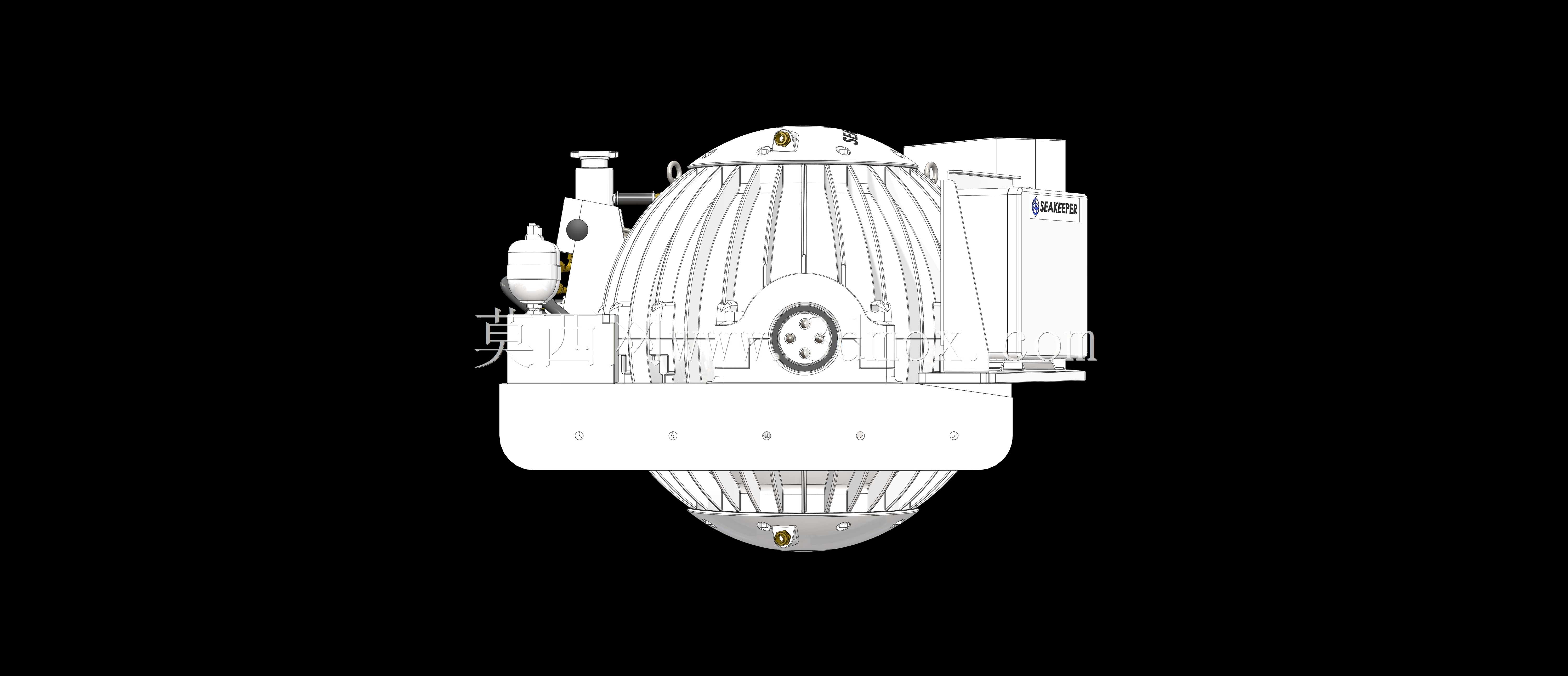 ���������ȶ�����Seakeeper M8000���ⲿ������ͼ