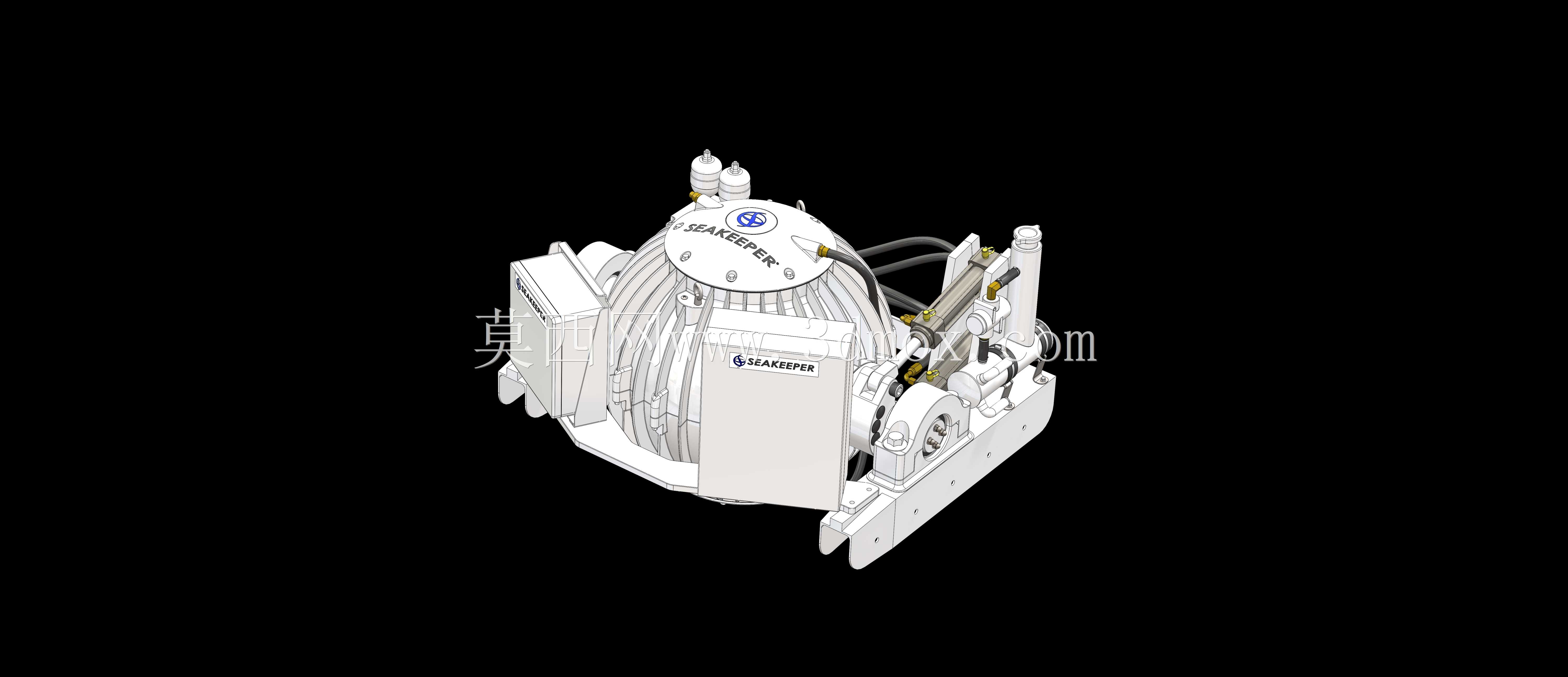 ���������ȶ�����Seakeeper M8000���ⲿ������ͼ