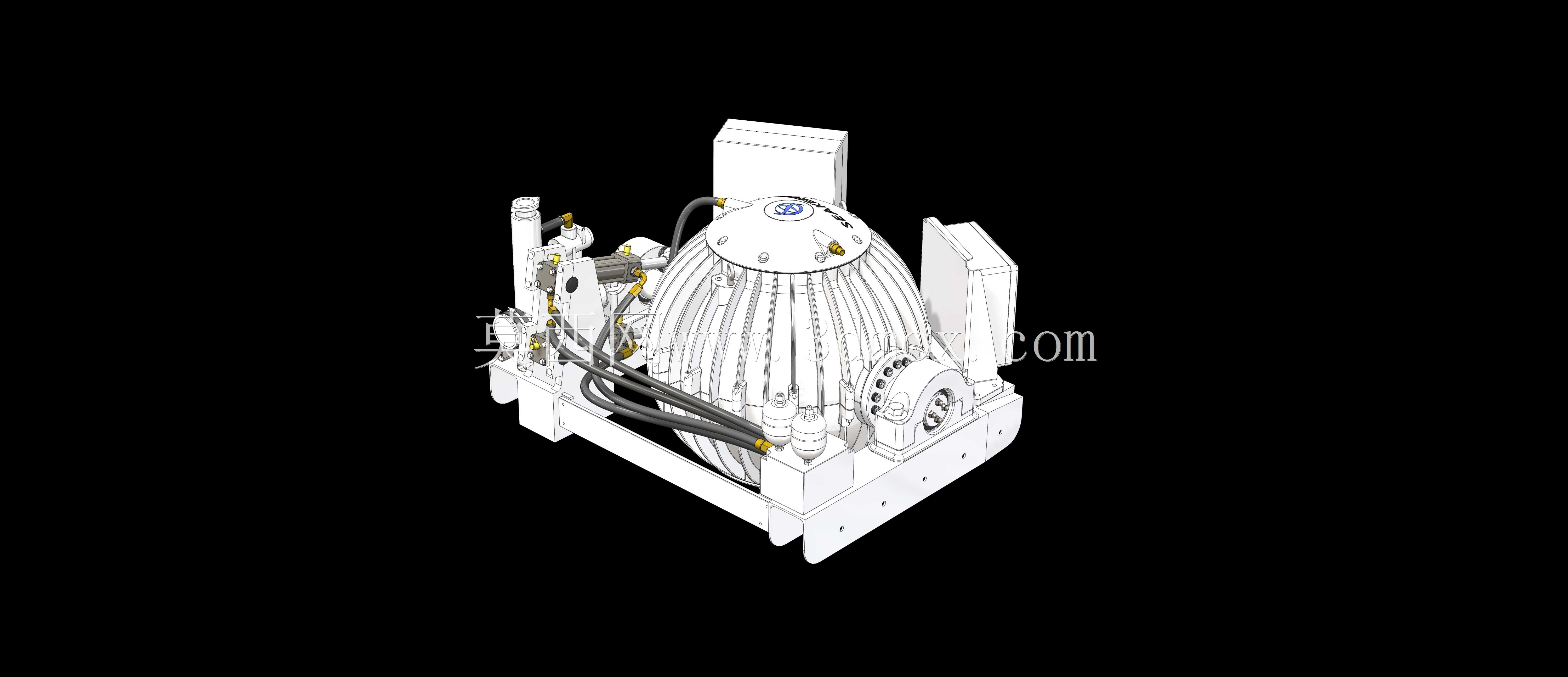 ���������ȶ�����Seakeeper M8000���ⲿ������ͼ