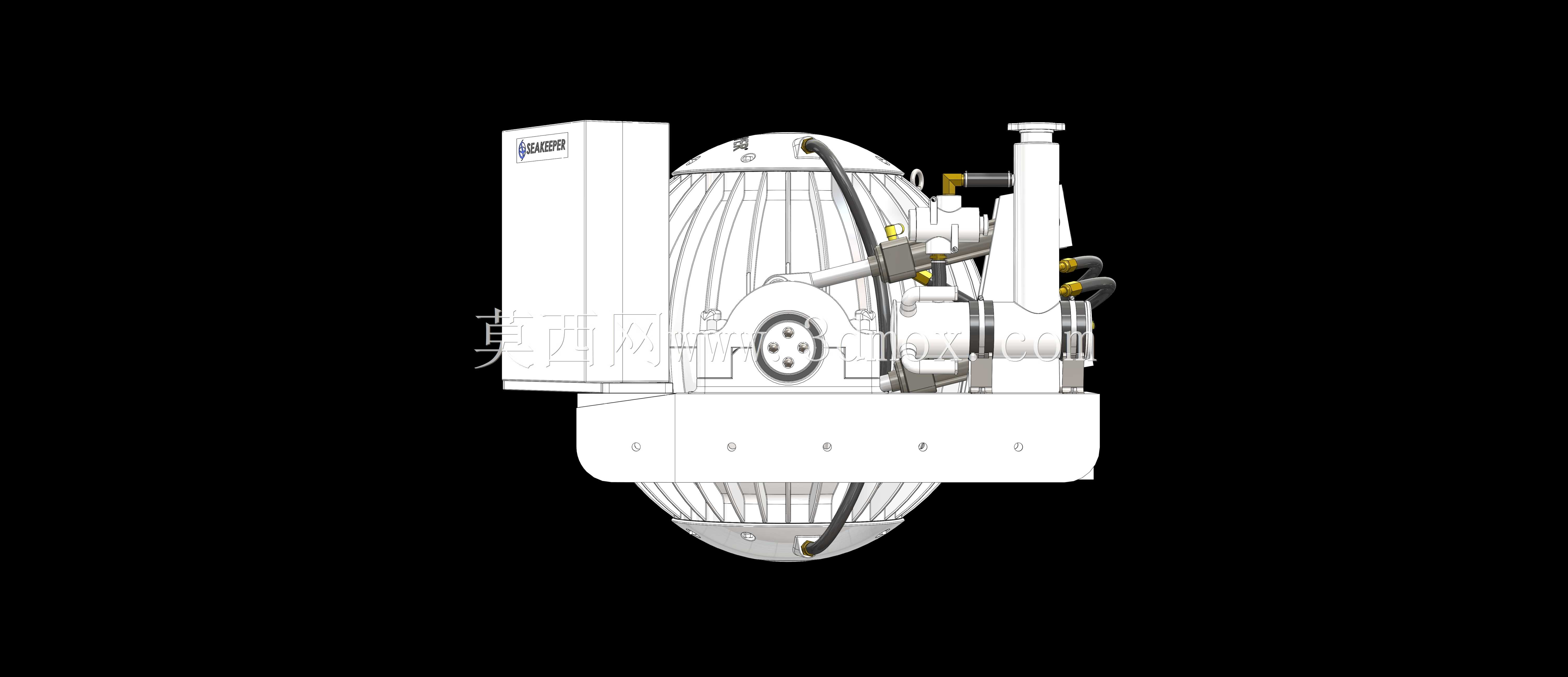 ���������ȶ�����Seakeeper M8000���ⲿ������ͼ