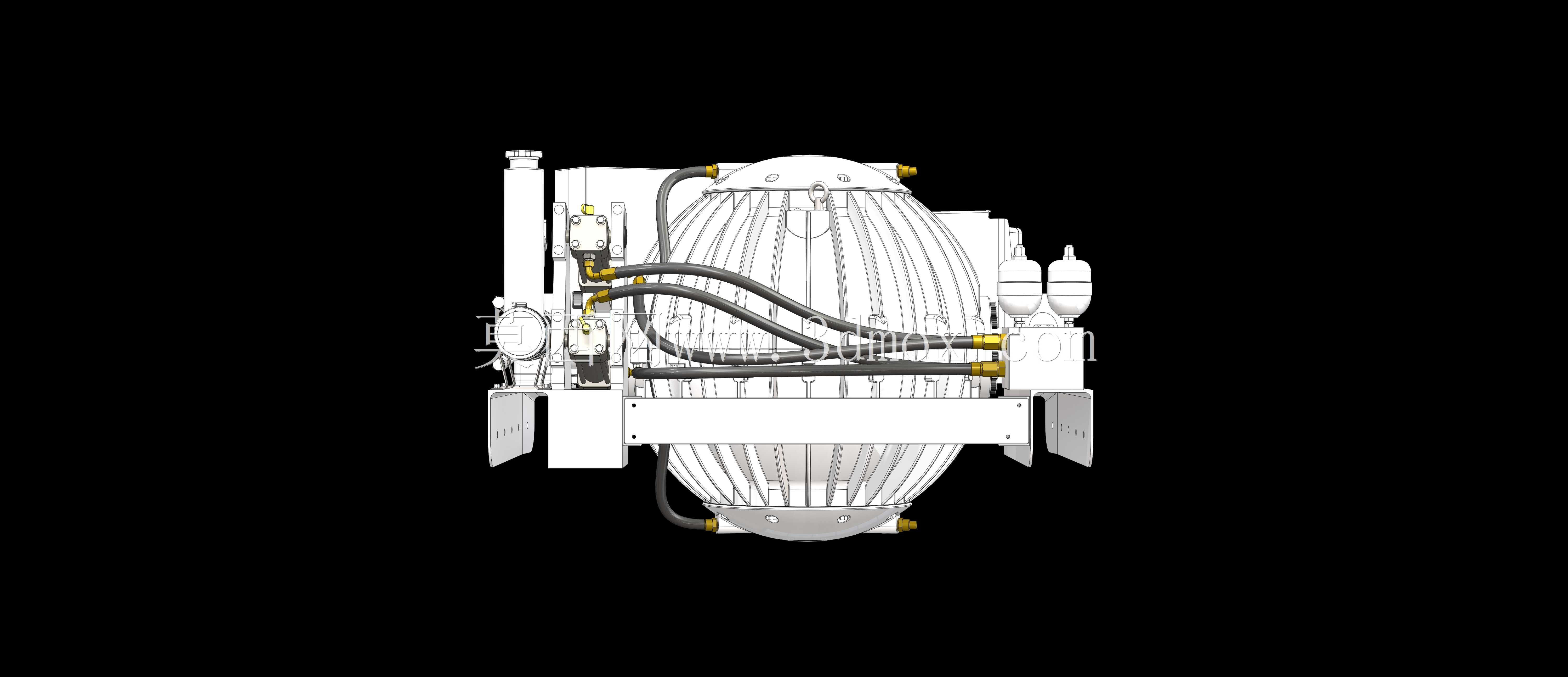 ���������ȶ�����Seakeeper M8000���ⲿ������ͼ