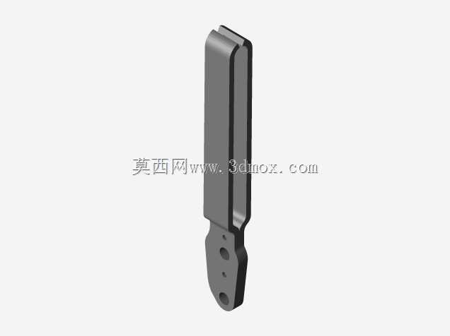 带拨动夹的法兰钻模