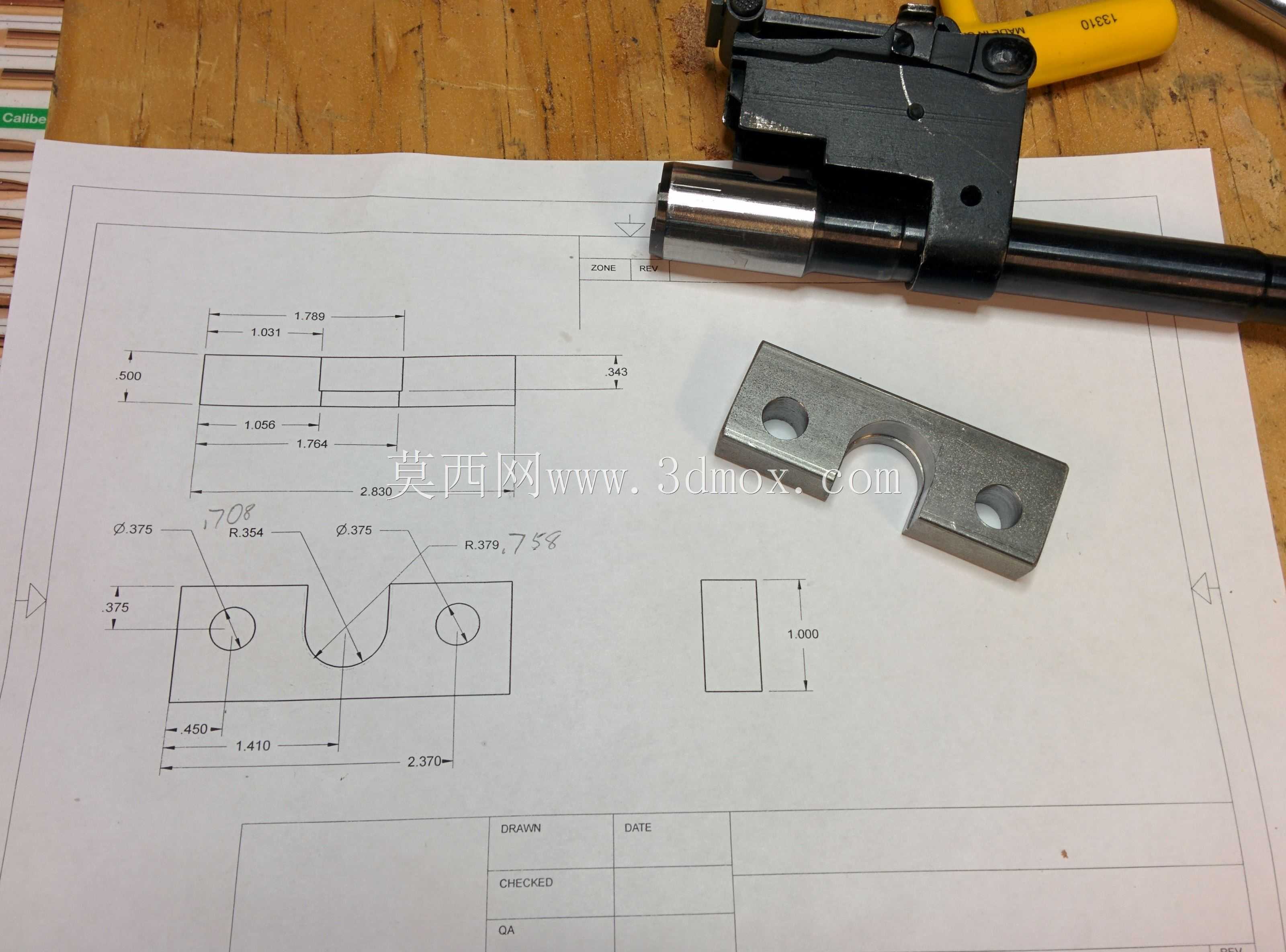 AK-74枪管去填充工具