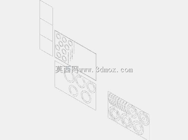 灯罩轮廓模型