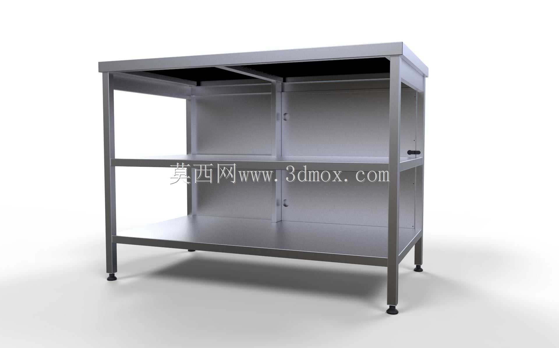带搁板的工作台(橱柜)1150х650х850(铰链门)