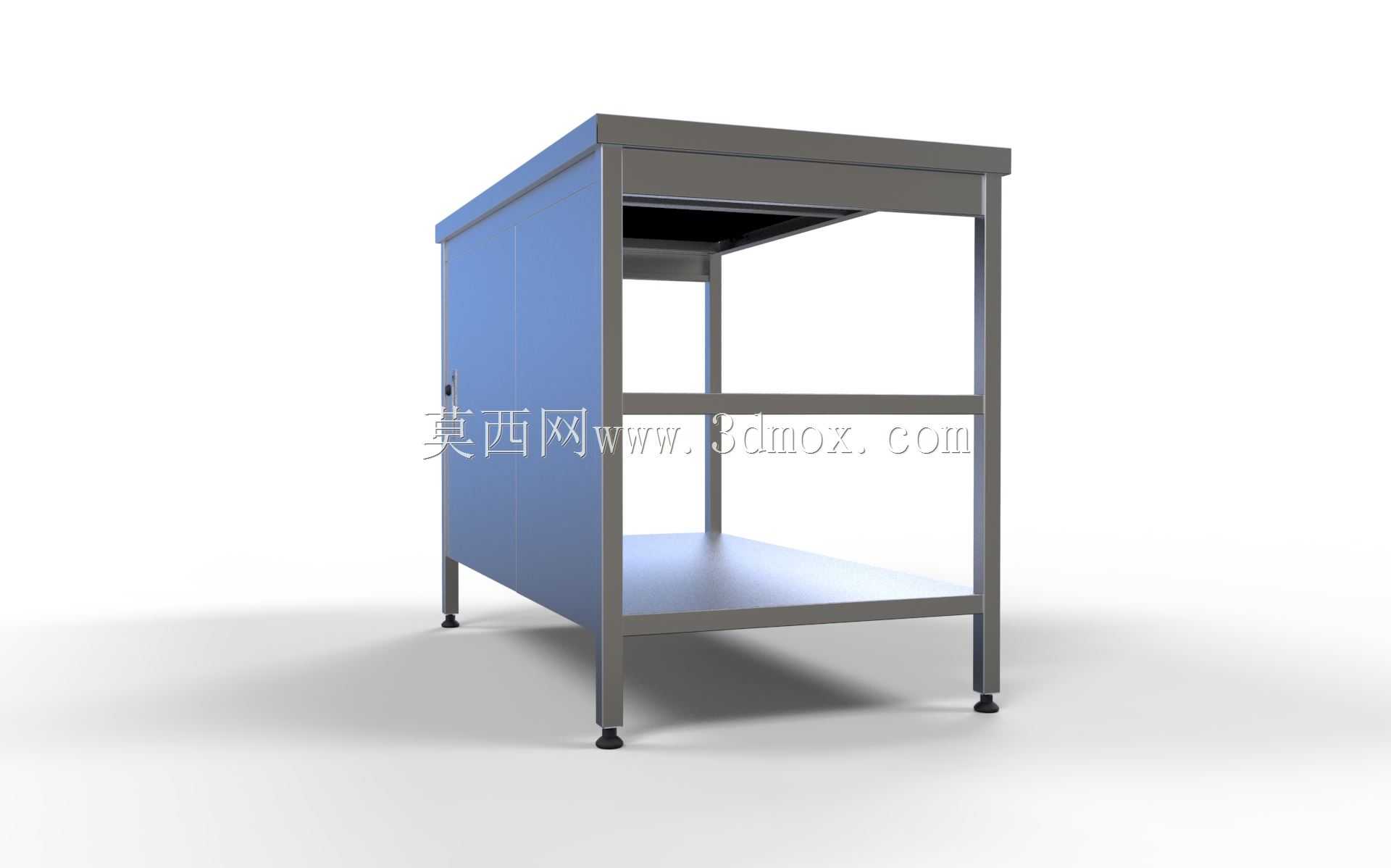 带搁板的工作台(橱柜)1150х650х850(铰链门)