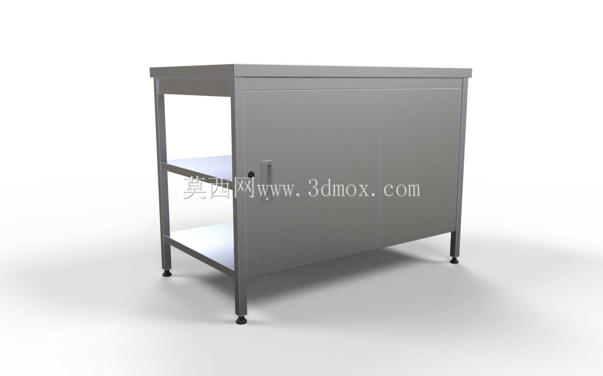 带搁板的工作台(橱柜)1150х650х850(铰链门)