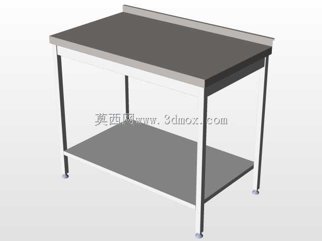 带架子的厨房工作台
